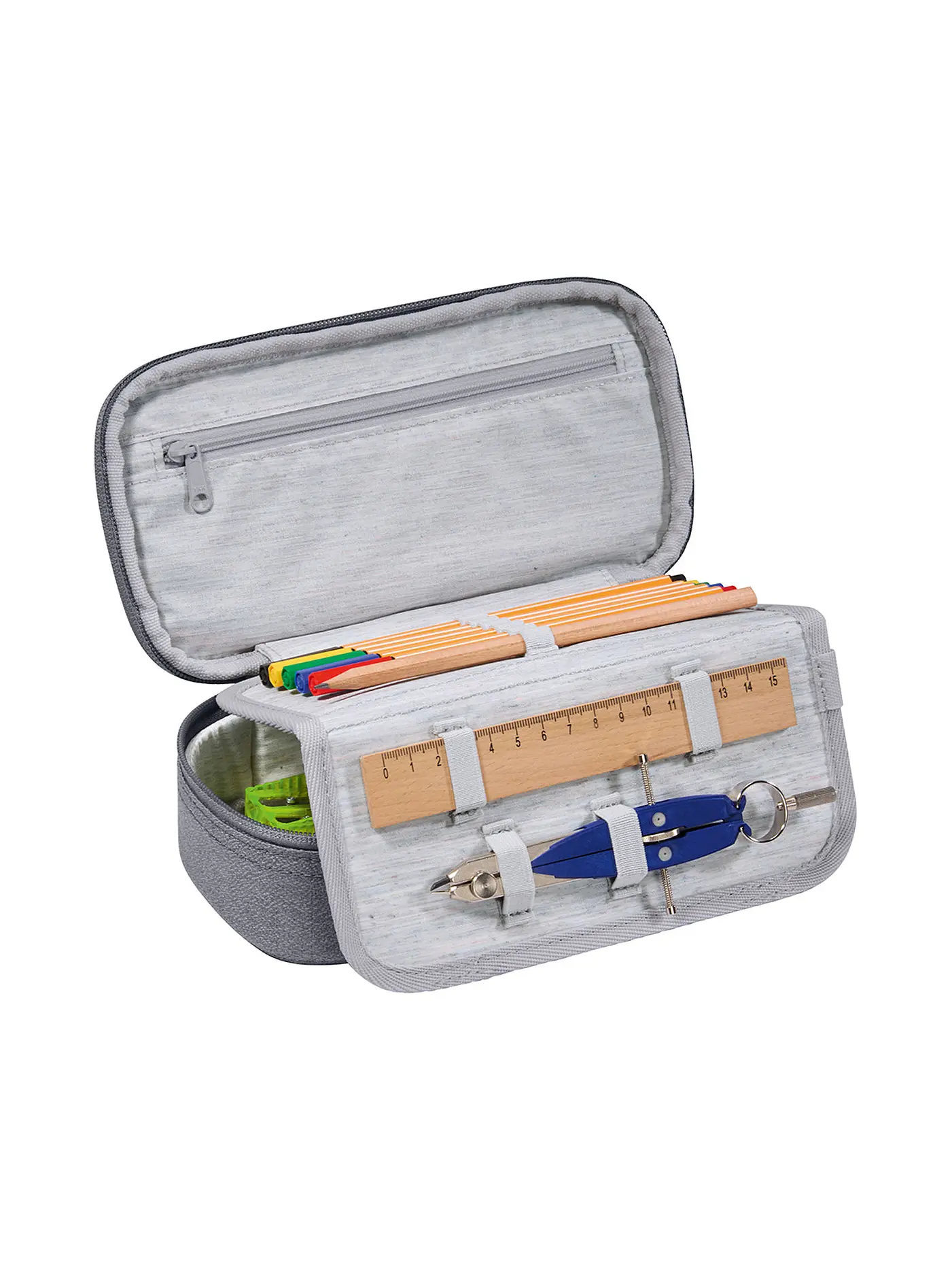 COOCAZOO | Federpenal - Mäppchen MIXED Silver Dust | 